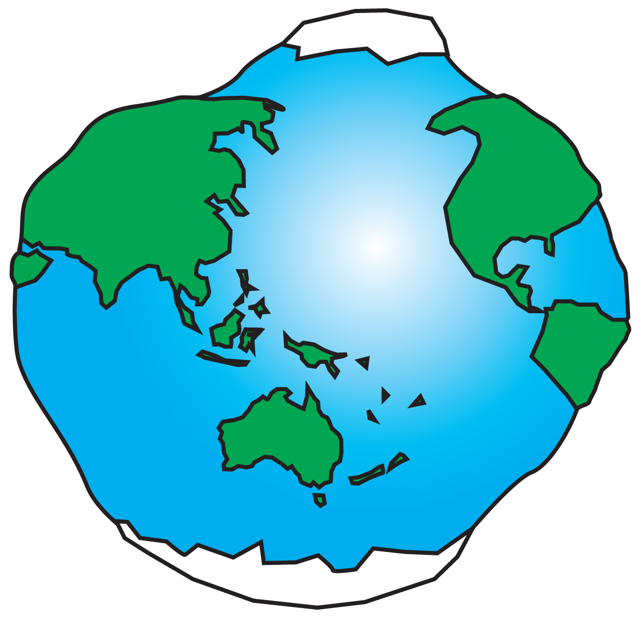 Simple globe picture 